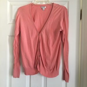 Coral cardigan
